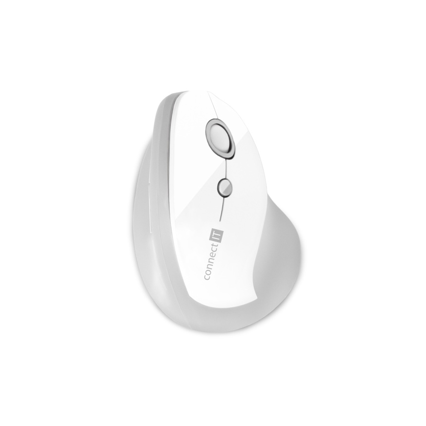 CONNECT IT CMO-2700-WH - Ergonominen langaton hiiri 800/1200/1600 DPI 1xAA valkoinen