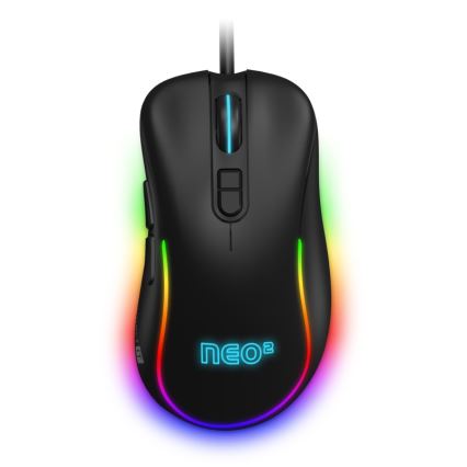 CONNECT IT CMO-3589-BK - LED RGB Langallinen peli hiiri 200-7200 DPI musta