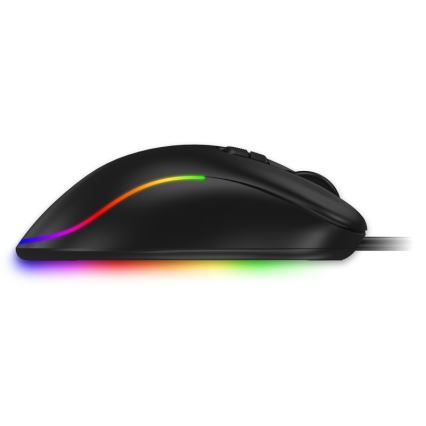 CONNECT IT CMO-3589-BK - LED RGB Langallinen peli hiiri 200-7200 DPI musta