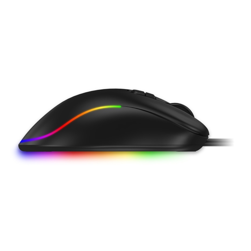 CONNECT IT CMO-3589-BK - LED RGB Langallinen peli hiiri 200-7200 DPI musta