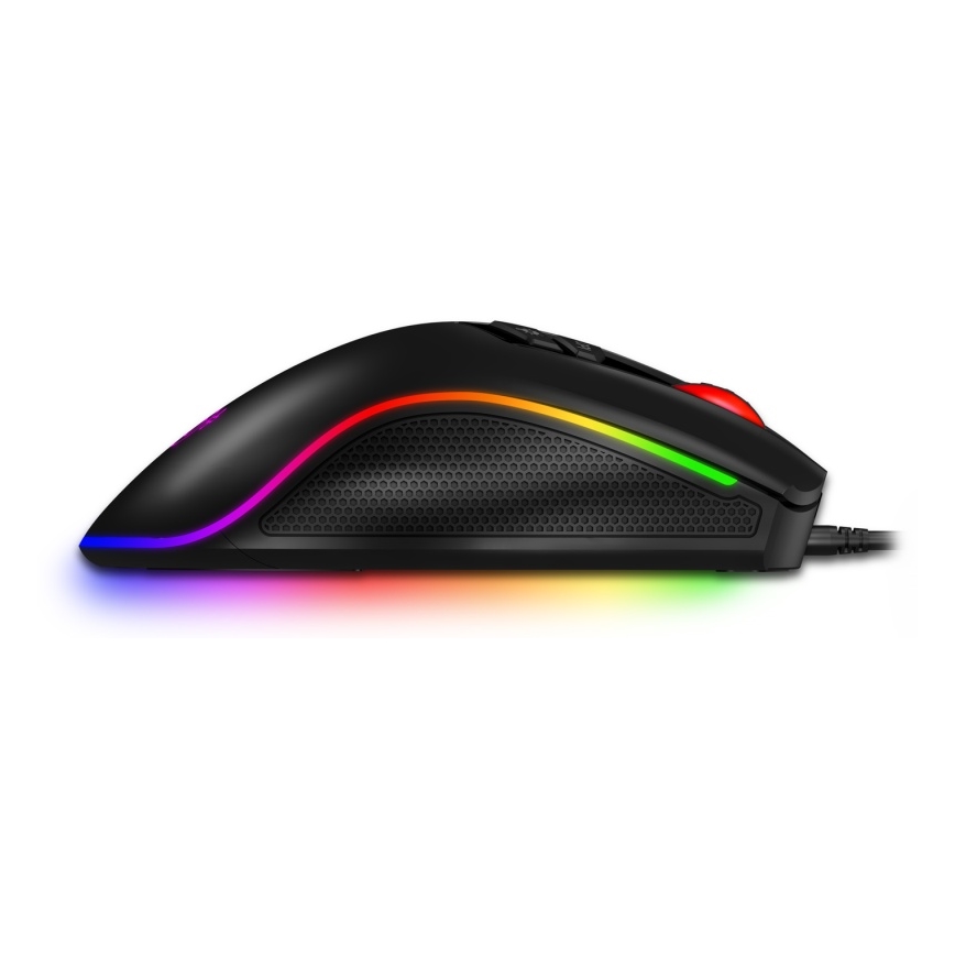 CONNECT IT CMO-3591-BK - LED RGB Langallinen pelihiiri 500-7200 DPI musta