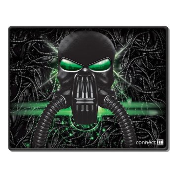 CONNECT IT CMP-1100-SM - Hiirimatto 32x24,5 cm musta/vihreä