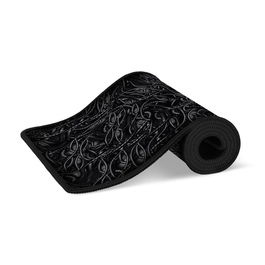 CONNECT IT CMP-1110-LG - Näppämistön matto ja hiiri 88,6x24,5 cm musta/vihreä