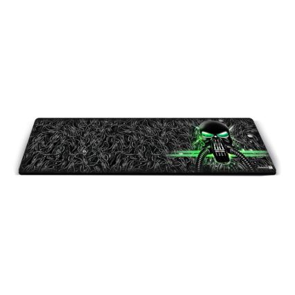 CONNECT IT CMP-1110-LG - Näppämistön matto ja hiiri 88,6x24,5 cm musta/vihreä