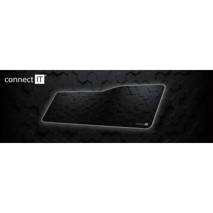 CONNECT IT CMP-2000-XL - Näppämistön matto ja hiiri 79,5x34,5 cm musta