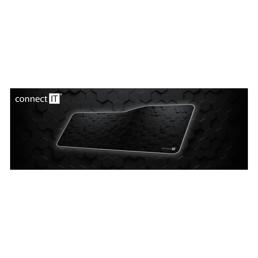 CONNECT IT CMP-2000-XL - Näppämistön matto ja hiiri 79,5x34,5 cm musta