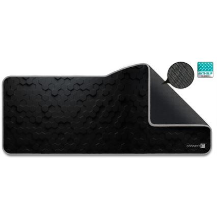CONNECT IT CMP-2000-XL - Näppämistön matto ja hiiri 79,5x34,5 cm musta