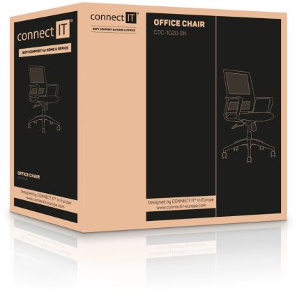 CONNECT IT COC-1020-BK - Toimistotuoli ForHealth AlfaPro musta