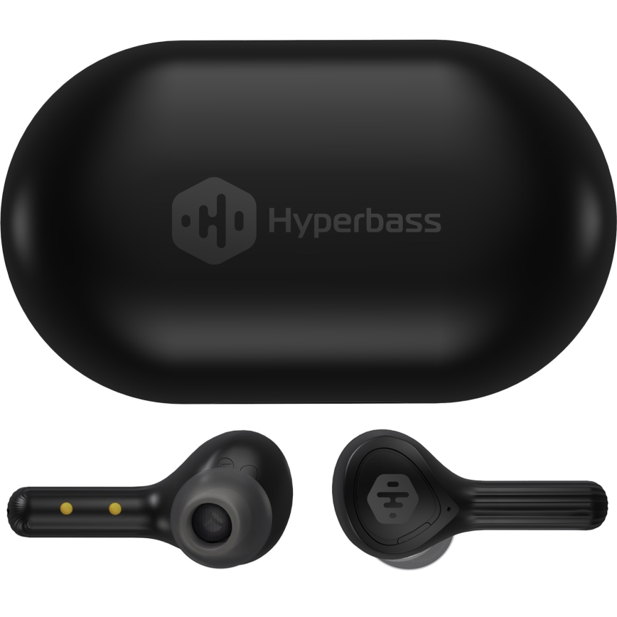 CONNECT IT HEP-5300-BK - Langattomat kuulokkeet mikrofonilla 300 mAh musta