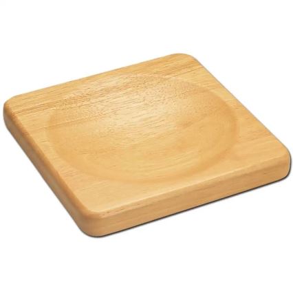 Continenta C3126 - Keittiön leikkuulauta keinuveitsellä 22,5x22,5 cm kumiviikuna