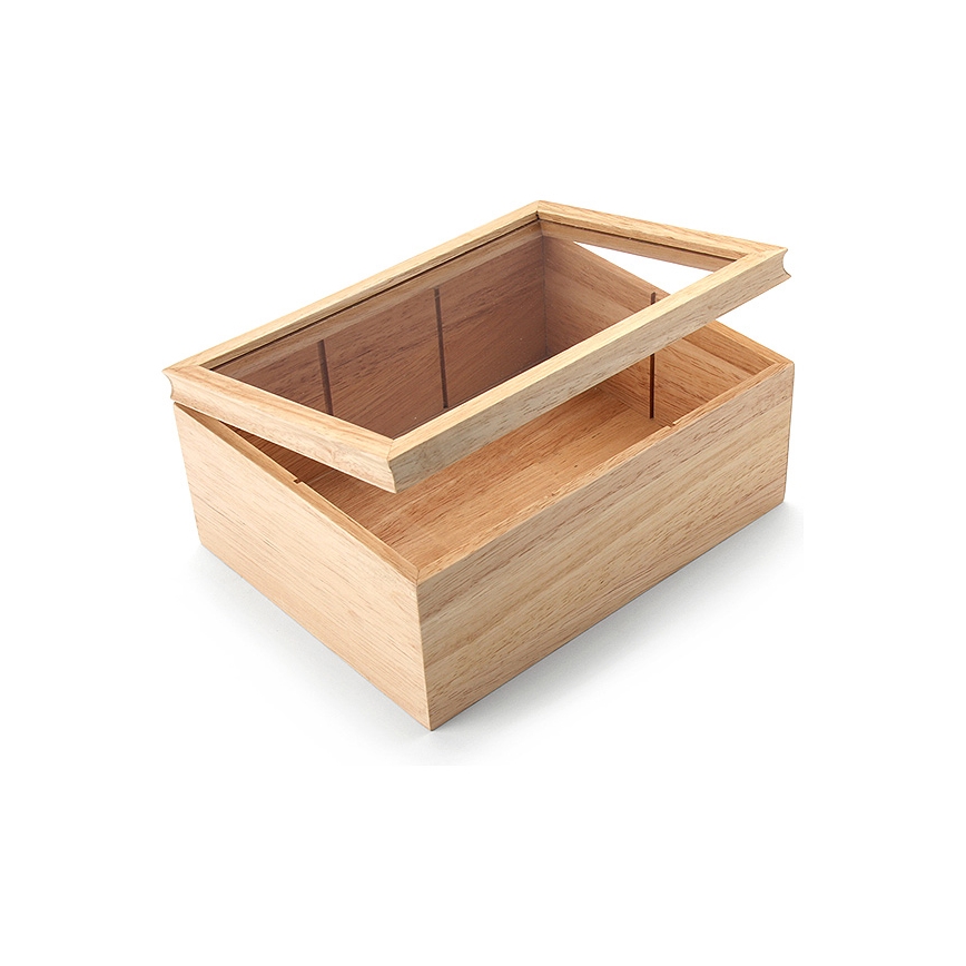 Continenta C3290 - Laatikko teepusseille 23x17,5 cm kumiviikuna