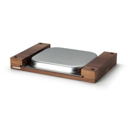 Continenta C4211 - Keittiön leikkuulauta kulholla 48x32,5 cm pähkinäpuu