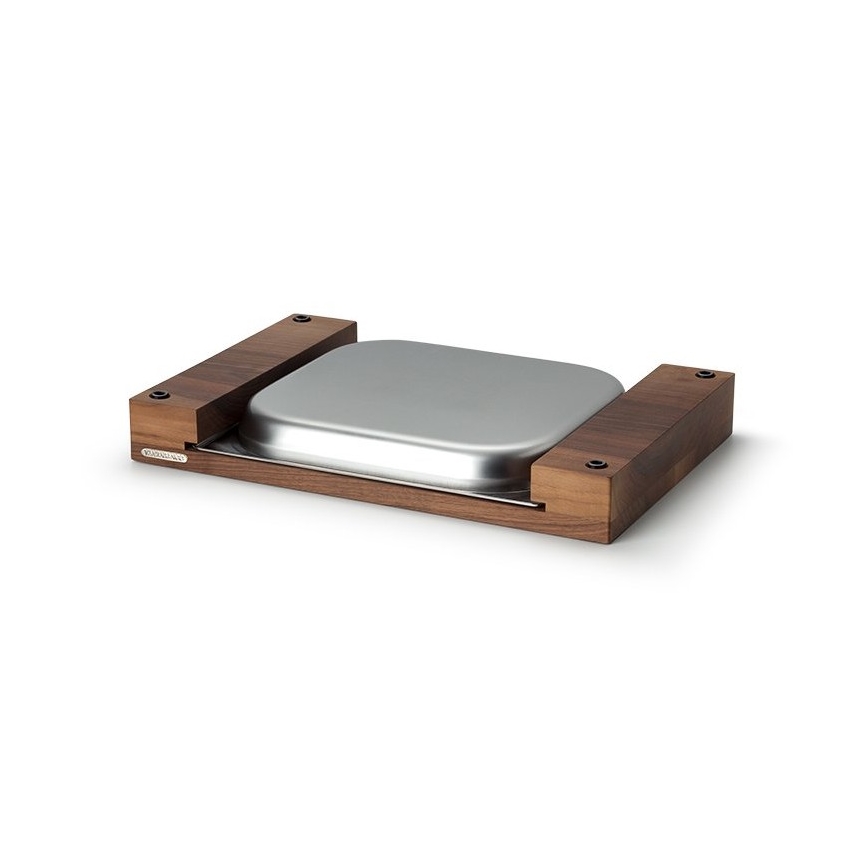 Continenta C4211 - Keittiön leikkuulauta kulholla 48x32,5 cm pähkinäpuu