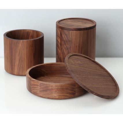 Continenta C4271 - Puulaatikko 19x6 cm pähkinäpuuta