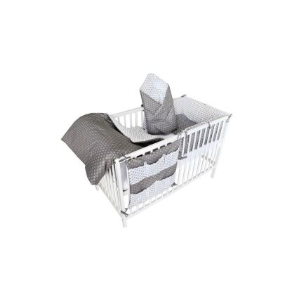 COSING - 9-osainen setti vastasyntyneelle Sleeplease harmaa/valkoinen