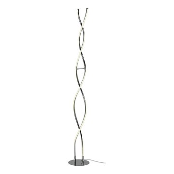 Cottex - LED-lattiavalaisin VINDLA LED/22W/230V kiiltävä kromi