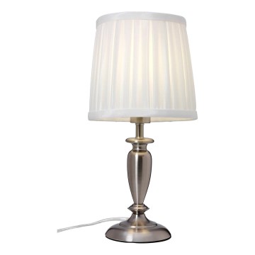 Cottex - Pöytälamppu INEB 1xE14/40W/230V hopea