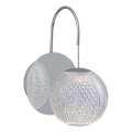 CREMONA LED seinälamppu LED/5W/230V 3000K mattakromi