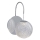 CREMONA LED seinälamppu LED/5W/230V 3000K mattakromi