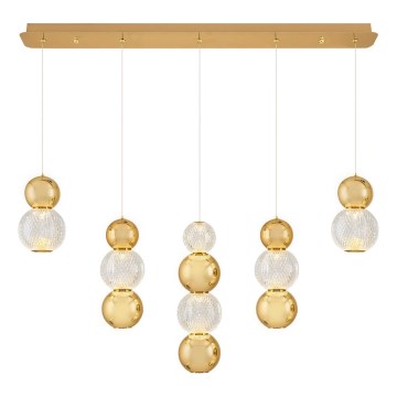 CREMONA LED-valaisin ripustettavaksi, 27W/230V, 3000K, kultainen
