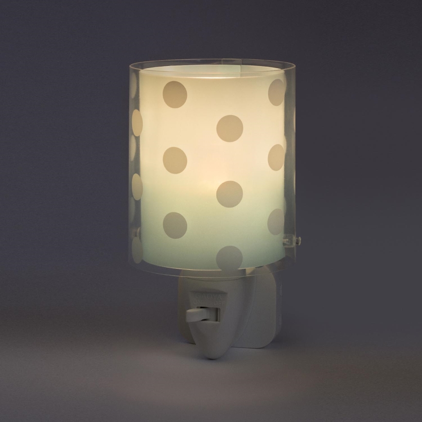 Dalber 41005H - LED Pieni lamppu pistorasiaan DOTS 1xE14/0,3W/230V
