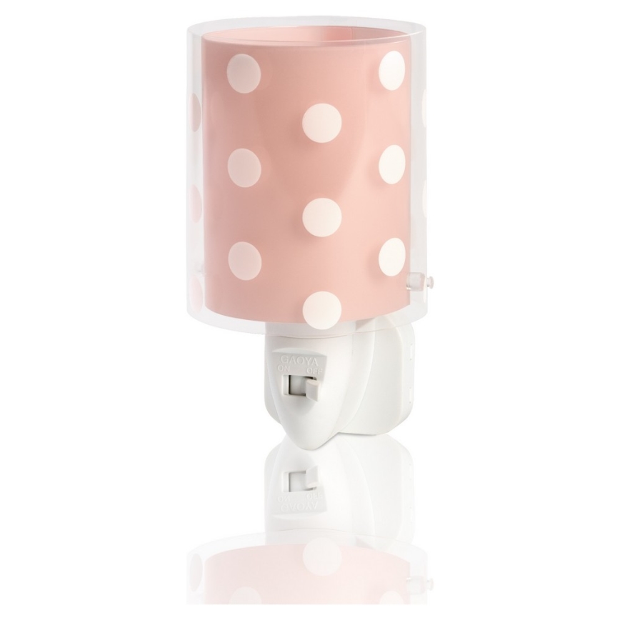 Dalber 41005S - LED Pieni lamppu pistorasiaan DOTS 1xE14/0,3W/230V