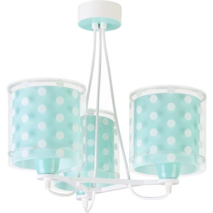 Dalber 41007H - Lasten kattokruunu DOTS 3xE27/60W/230V