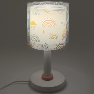 Dalber 41191 - Lasten pöytälamppu RAINBOW 1xE14/8W/230V, monivärinen