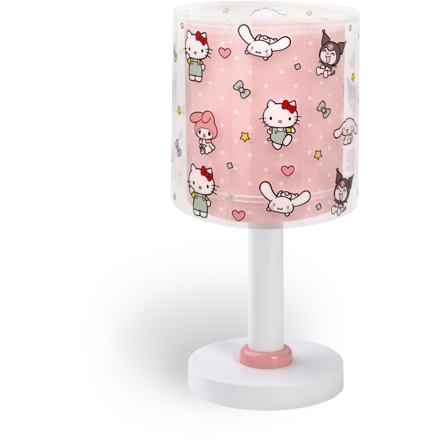 Dalber 41251 - LED-lastenlamppu HELLO KITTY&FRIENDS 1xG4/4W/230V vaaleanpunainen