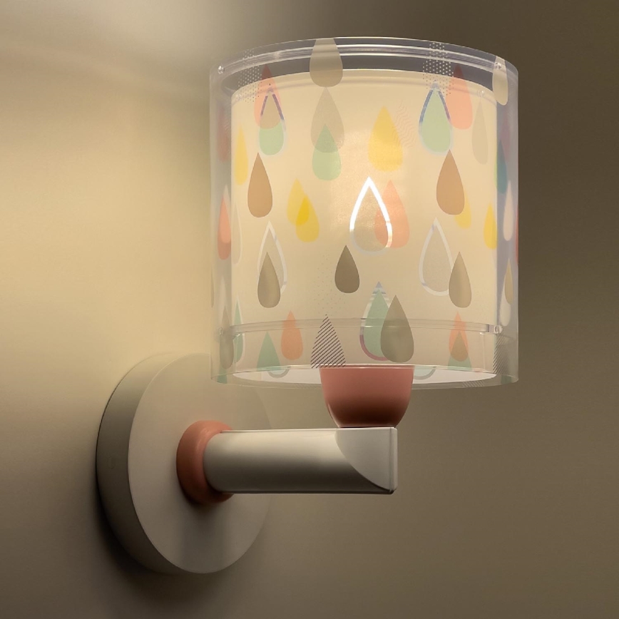 Dalber 41439 - Lasten seinävalo COLOR RAIN 1xE27/60W/230V