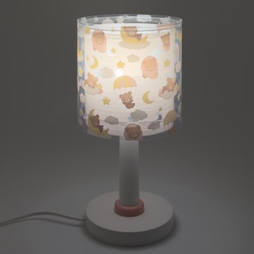 Dalber 41571S - Lasten LED-lamppu BABY TEDDY 1xG4/4W/230V vaaleanpunainen