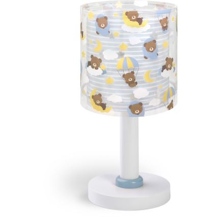 Dalber 41571T - LED lasten pöytävalaisin BABY TEDDY 1xG4/4W/230V sininen