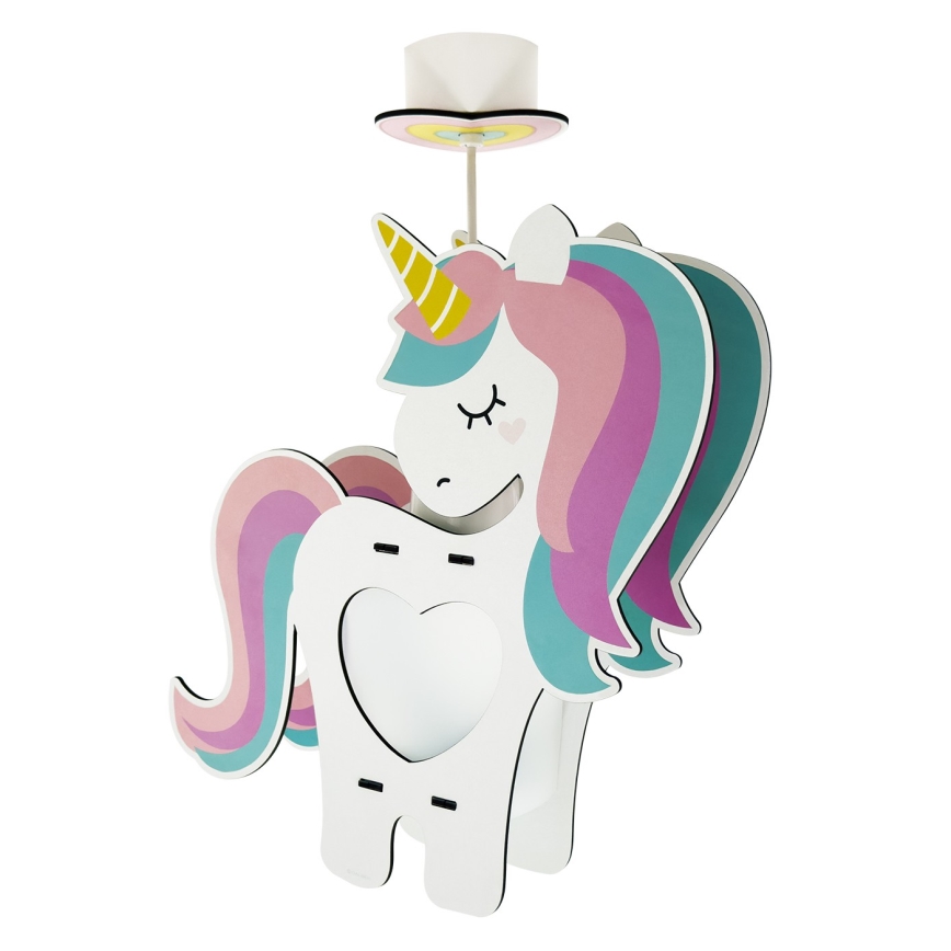 Dalber 41597 - Lasten kattokruunu UNICORN 1xE27/15W/230V