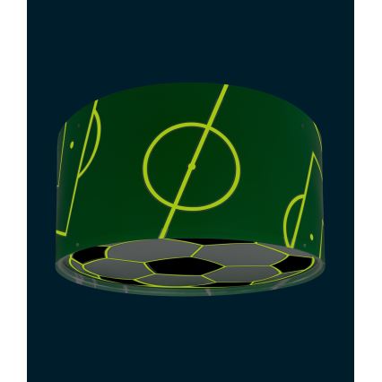 Dalber 41736 - Lasten kattovalaisin FOOTBALL 2xE27/15W/230V
