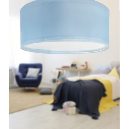 Dalber 42006T - Lasten kattovalaisin COLOR LIGHT 2xE27/15W/230V sininen