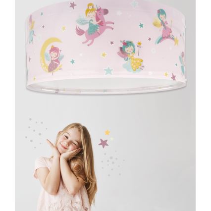 Dalber 42496 - Lasten kattovalaisin FAIRY DREAMS 2xE27/15W/230V