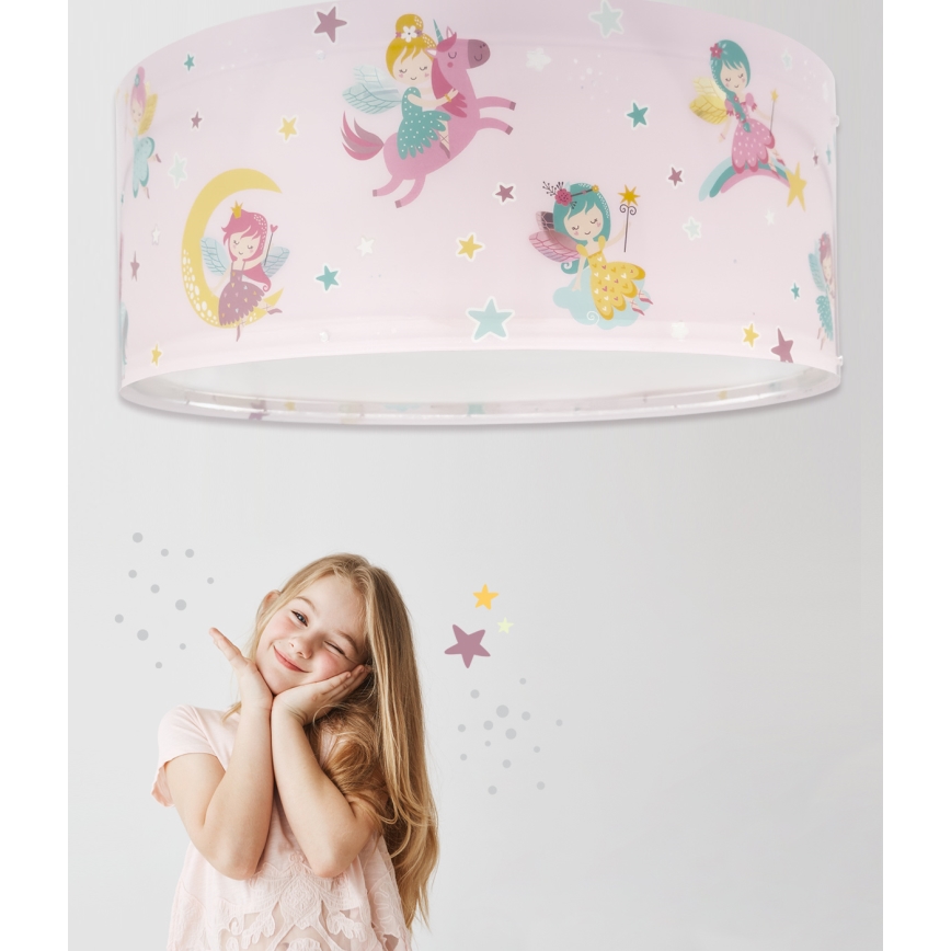 Dalber 42496 - Lasten kattovalaisin FAIRY DREAMS 2xE27/15W/230V