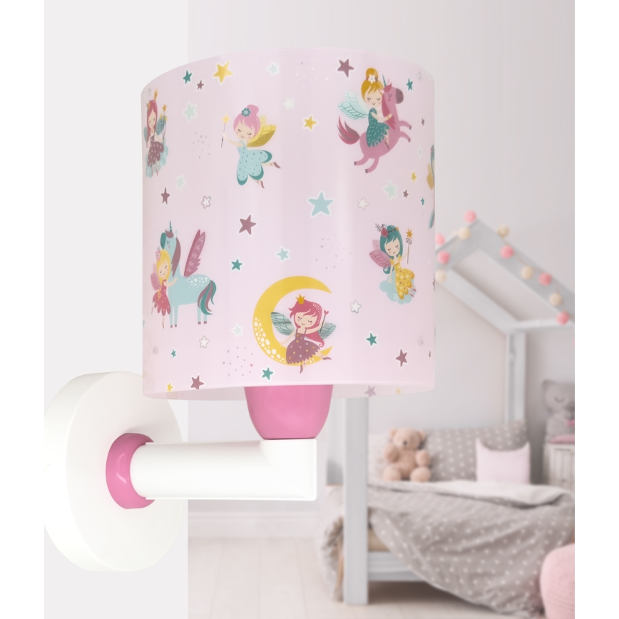 Dalber 42499 - Lasten seinävalaisin FAIRY DREAMS 1xE27/15W/230V