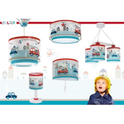 Dalber 60611N - LED-lastenlamppu POLICE 1xG4/4W/230V monivärinen