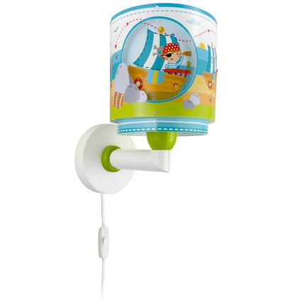 Dalber 60659 - Lasten seinävalaisin MERIROSVO ISLAND 1xE27/15W/230V