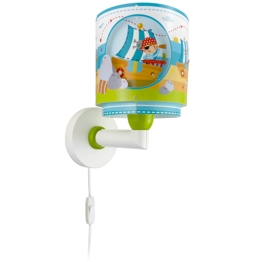 Dalber 60659 - Lasten seinävalaisin MERIROSVO ISLAND 1xE27/15W/230V