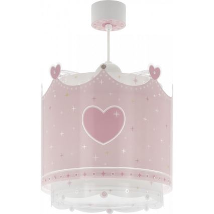Dalber 61102 - Lasten kattokruunu LITTLE QUEEN 1xE27/60W/230V