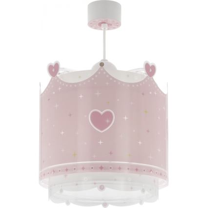 Dalber 61102 - Lasten kattokruunu LITTLE QUEEN 1xE27/60W/230V