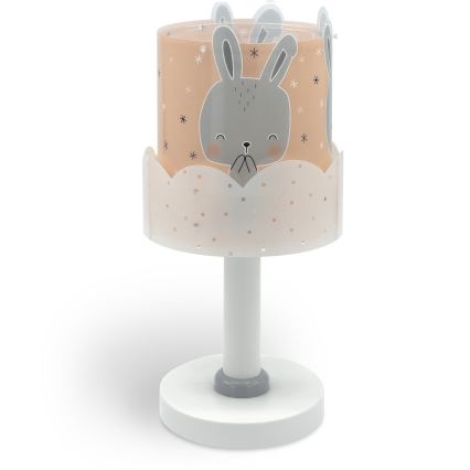 Dalber 61151S - Lasten lamppu BUNNY 1xE14/40W/230V oranssi