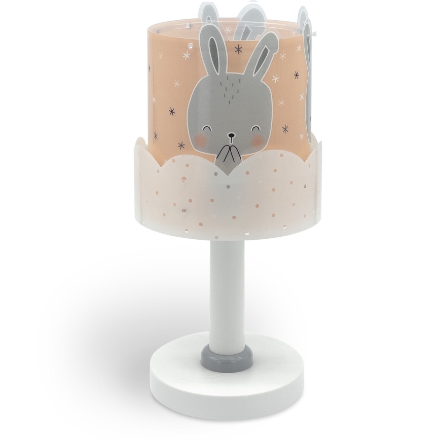 Dalber 61151S - Lasten lamppu BUNNY 1xE14/40W/230V oranssi
