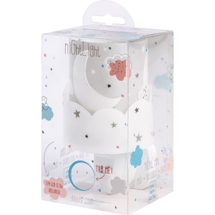 Dalber 61235E - LED-pistorasialamppu MOON 1xE14/0,3W/230V