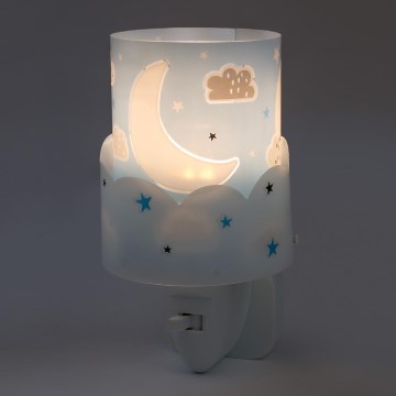 Dalber 61235T - LED Pieni lamppu pistorasiaan MOON 1xE14/0,3W/230V