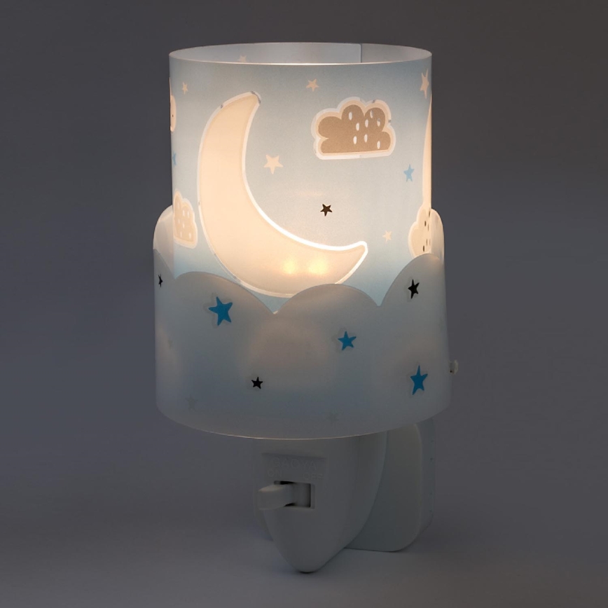 Dalber 61235T - LED Pieni lamppu pistorasiaan MOON 1xE14/0,3W/230V