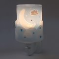 Dalber 61235T - LED Pieni lamppu pistorasiaan MOON 1xE14/0,5W/230V
