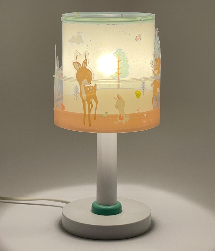 Dalber 61271N - LED-lastenlamppu LOVING DEER 1xG4/4W/230V monivärinen